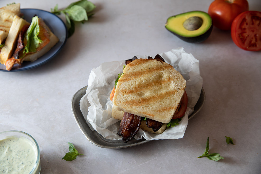 Salmon Avocado BLT