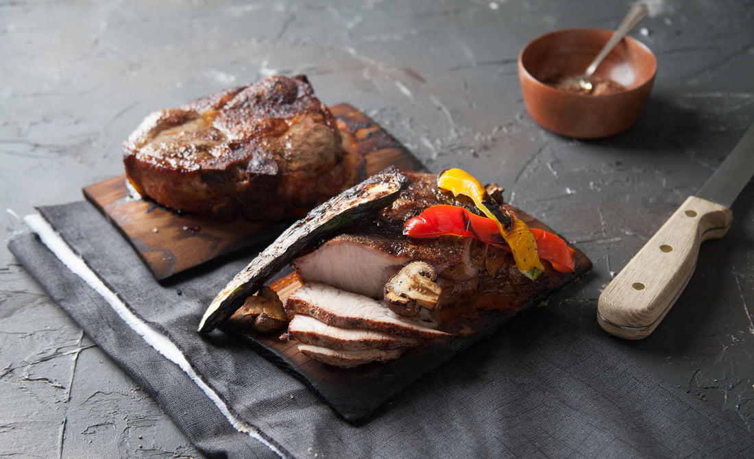 Cedar-Planked-Pork-Steaks