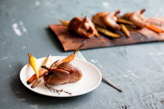 Planked Quail