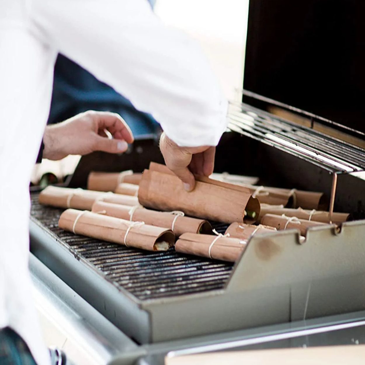 8-Pack of Cedar Grilling Wraps: 7.25" x 8" with Twine