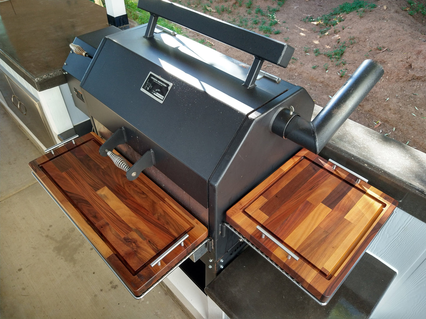 BBQ Boards®, Yoder YS640 Pair, Front & Side Boards (Sold As A Pair)