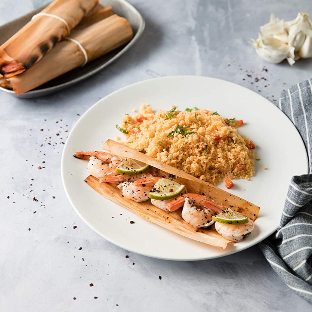 8-Pack of Cherry Grilling Wraps: 7.25" x 8" with Twine