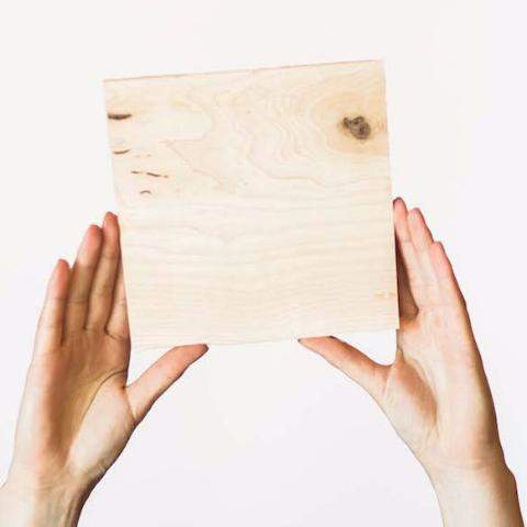 Burger Boards 34 Pack: 7" x 7" (2-3 servings)