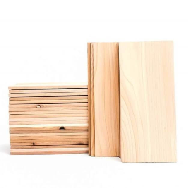 Imperfect Cedar Grilling Planks - 5" x 11" (Bulk 30-Pack)