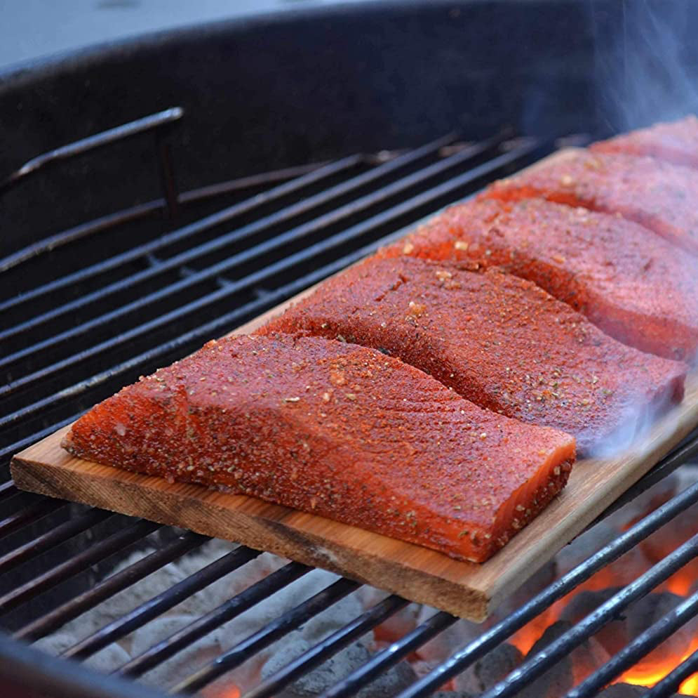 5" x 11" 6-Pack Cedar Planks for Grilling Salmon