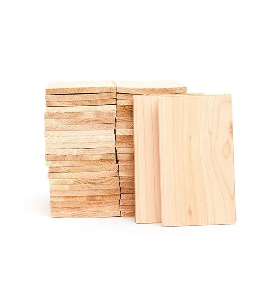 Imperfect 4" x 7" Cedar Grilling Planks 4" x 7" (50-Pack)