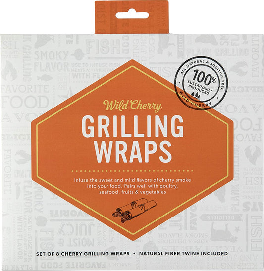 Cherry Grilling Wraps: 7.25x8" 8 Pack