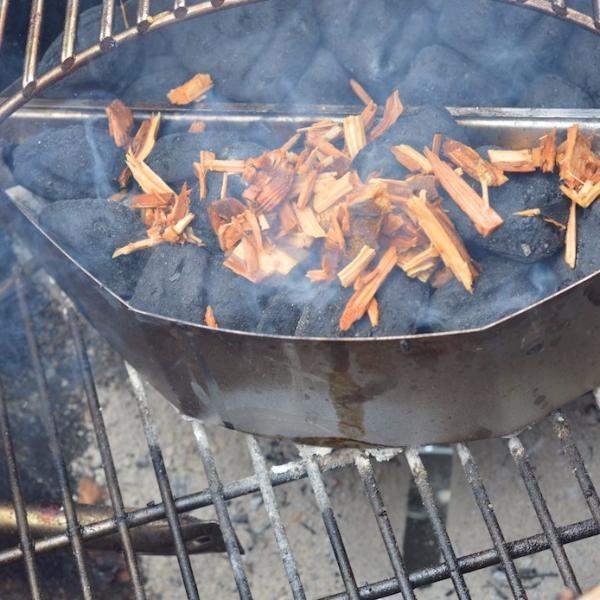 smoking chips cherry grilling bbq smoke