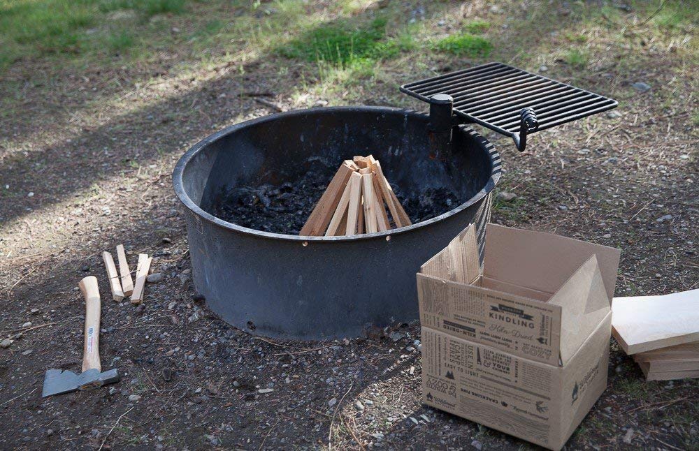Kiln-Dried Cedar Kindling in Medium Hearth Box