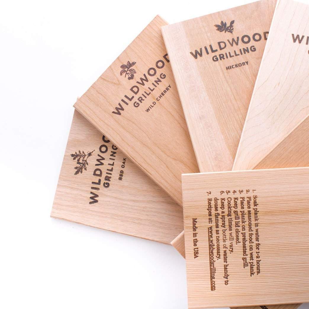 Wildwood Grilling 5-Pack Sampler Grilling Planks