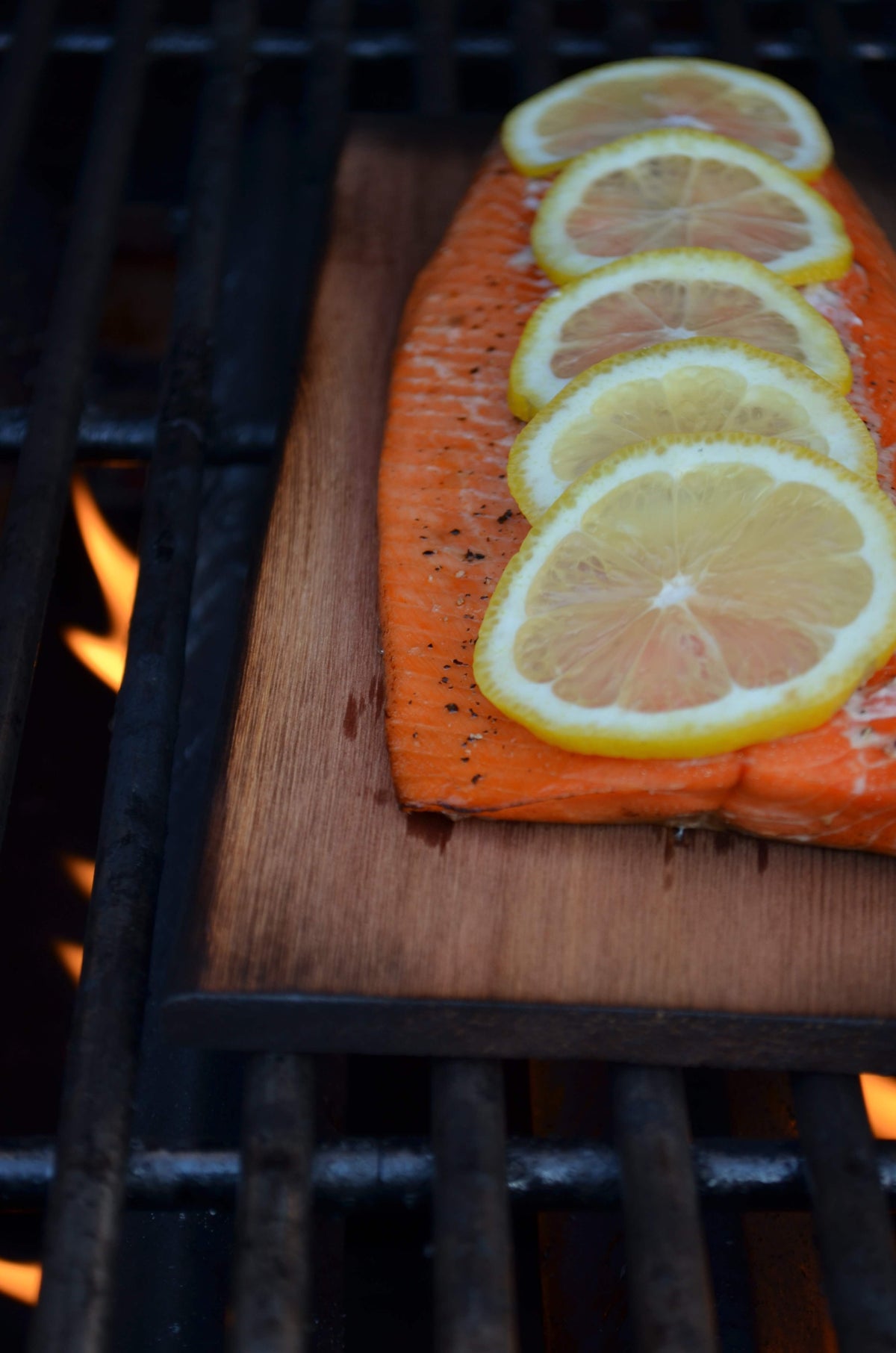Maple-Citrus-Cedar-Planked-Salmon