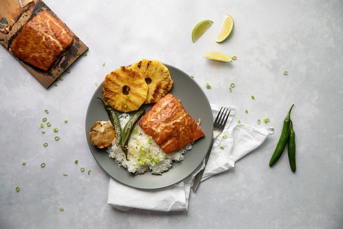Teriyaki Glazed Salmon