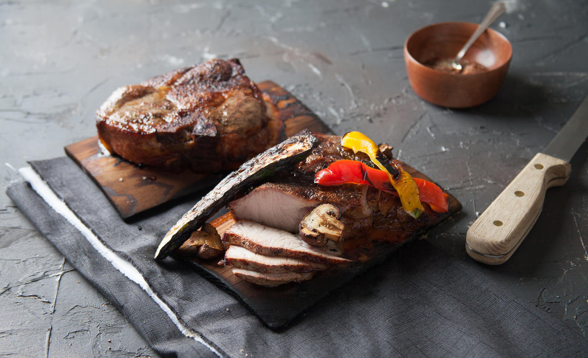 Cedar-Planked-Pork-Steaks