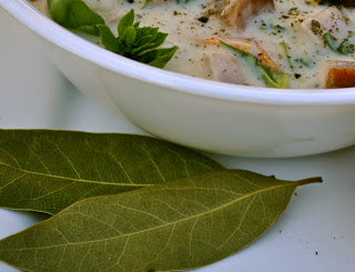 Ham and Potato Chowder With Cedar Plank