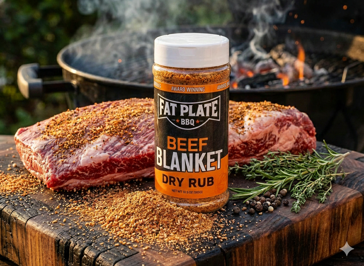 Fat Plate BBQ Beef Blanket Rub