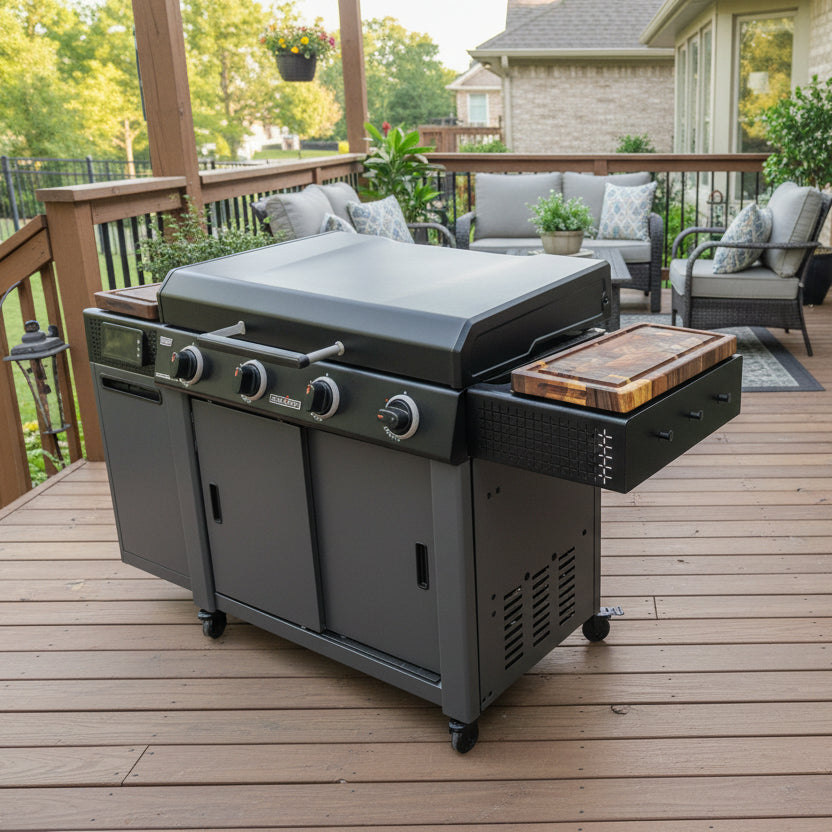 BBQ Boards®, Blackstone Griddle {28", 30", 36"}, Side Boards (Sold As A Pair)