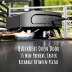 Schwank Grills Cozze Gas Pizza Oven - with Rotating Pizza Stone