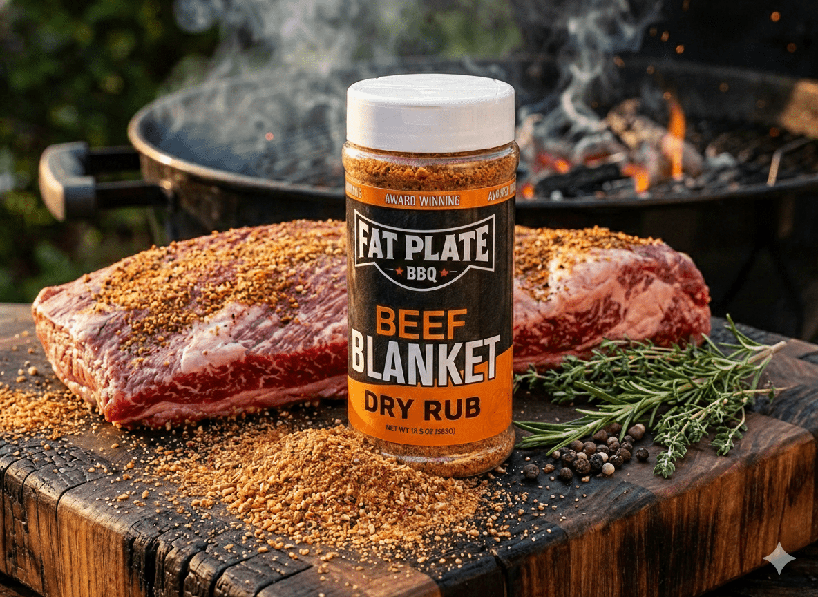 Fat Plate BBQ Beef Blanket Rub