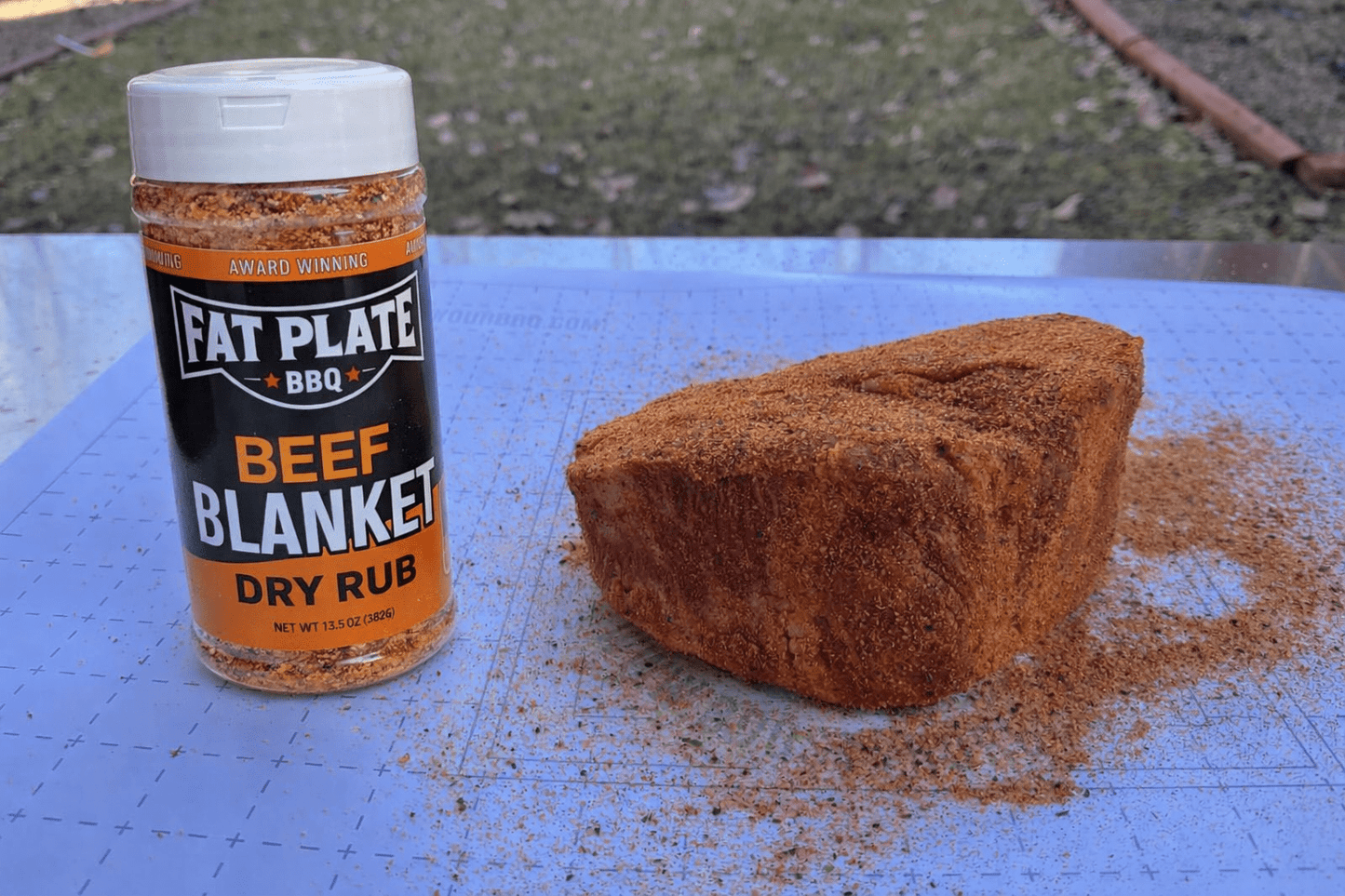 Fat Plate BBQ Beef Blanket Rub