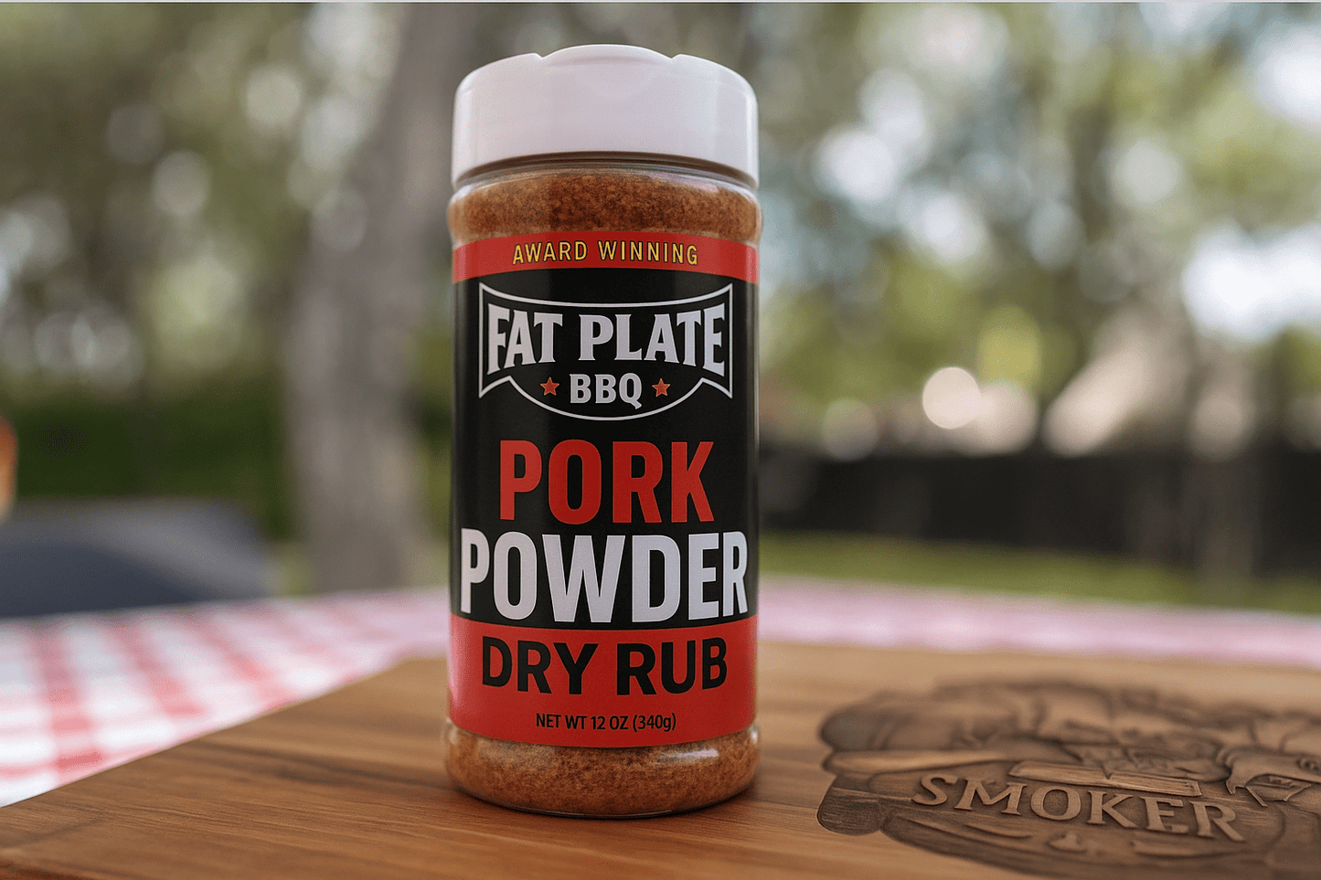 Fat Plate BBQ Pork Powder Rub