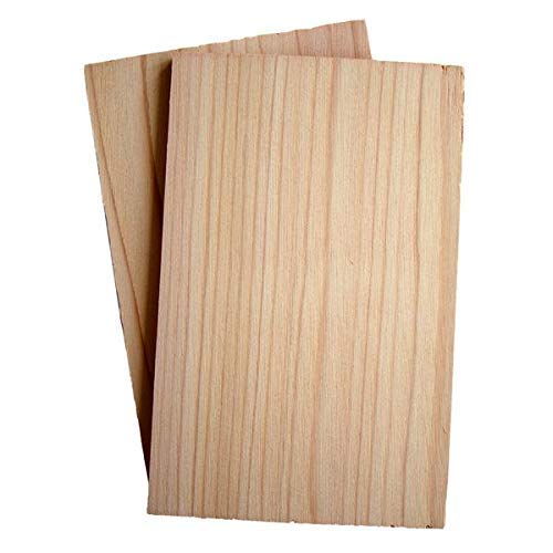 Wildwood Grilling 50-Pack 4.75” x 6.75” Western Red Cedar Grilling Planks  for Salmon, Seafood & Individual Portions