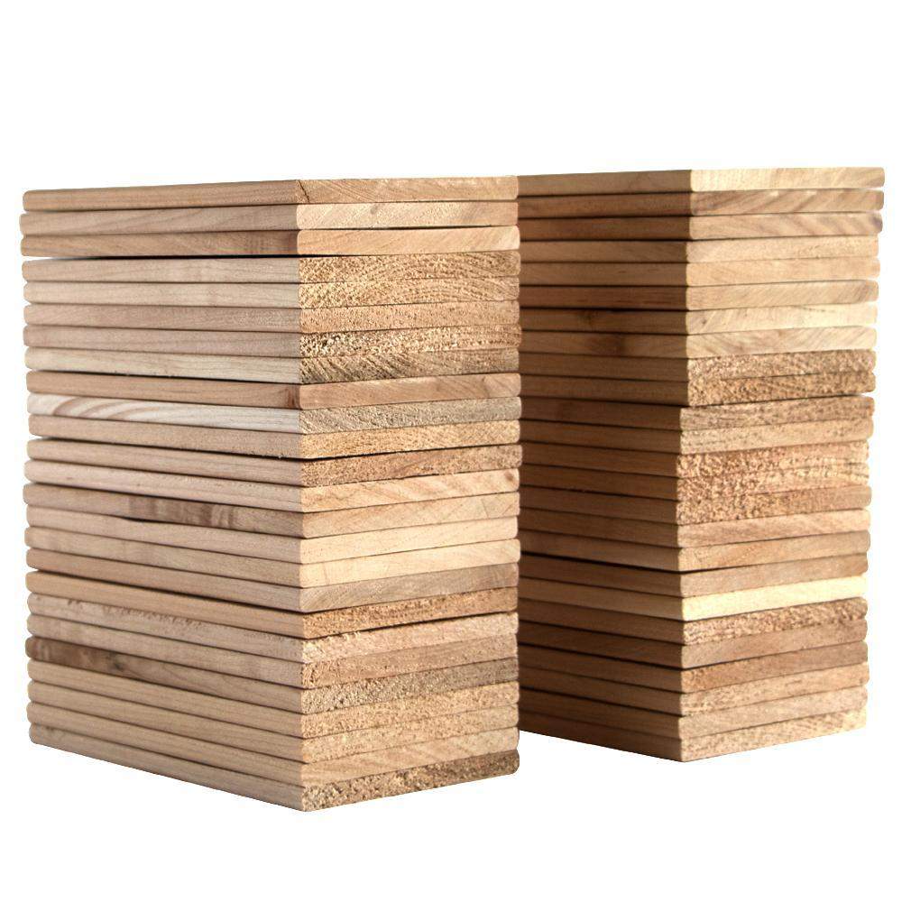 Maple Grilling Planks 50 PACK: 4"x7" 1-2 Serving