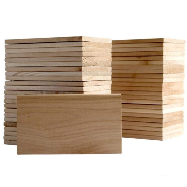 Maple Grilling Planks - 4x7" 50 Pack