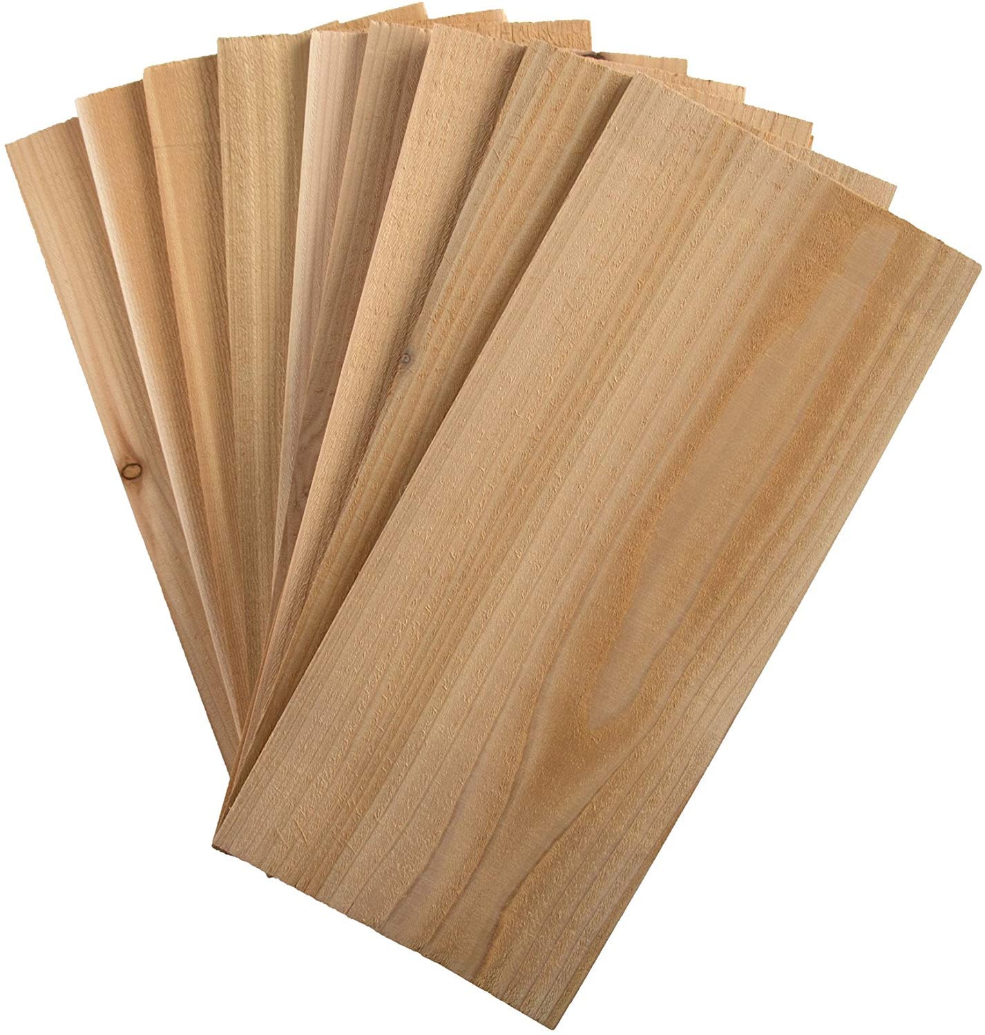50 5x11" Quick Soak Cedar Grilling Planks Wildwood Grilling Outlet
