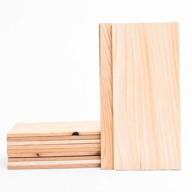 Wildwood Grilling 12-Pack Alder Grilling Planks, 5” x 11” for Salmon, Seafood, Poultry & Vegetables