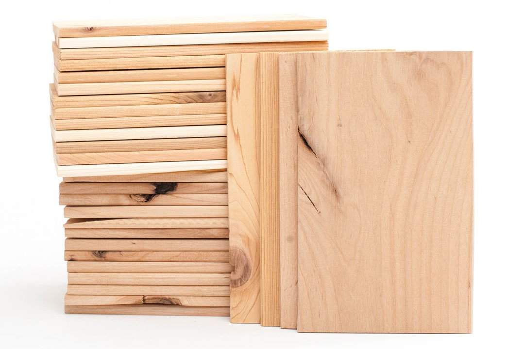 Cedar Grilling Planks 30 Pack: 5" x 8" (2-4 Servings)
