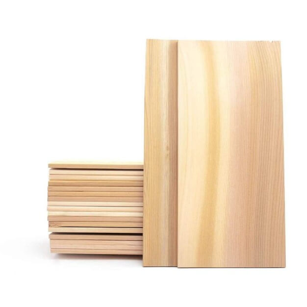 Imperfect Large King Salmon Cedar Planks - 7x15" (20-Pack)