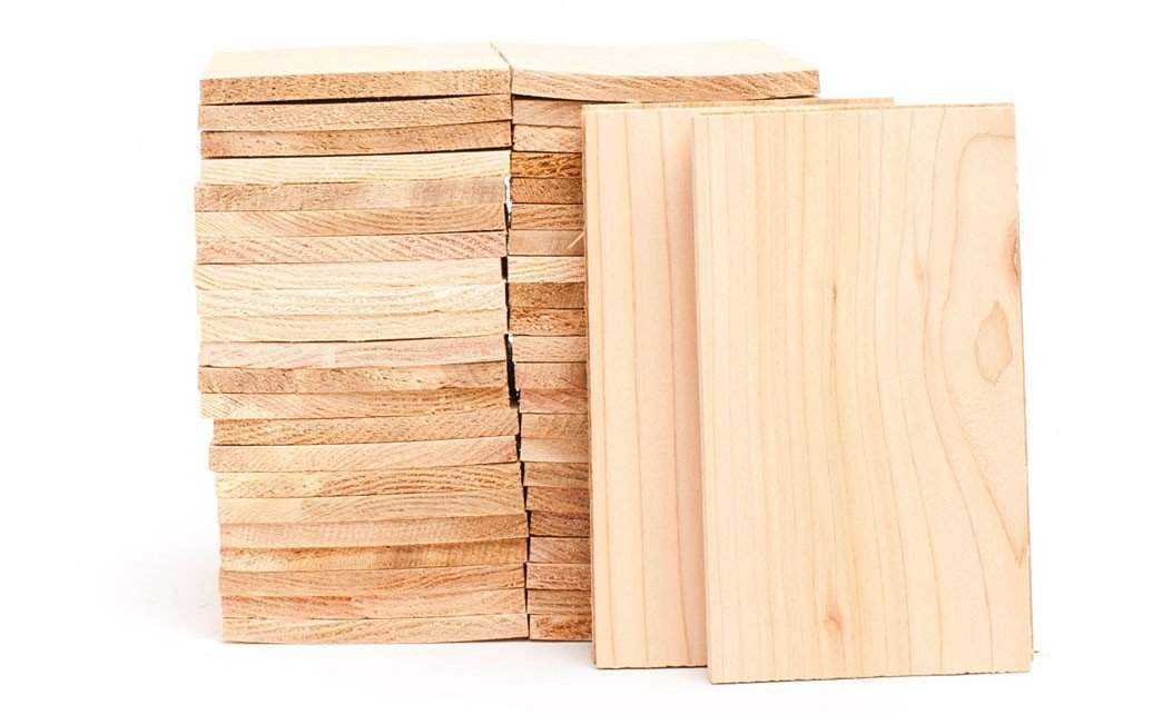 Chef Pack: Cedar Grilling Plank 50 Pack: 4" x 7" (Single Serving)
