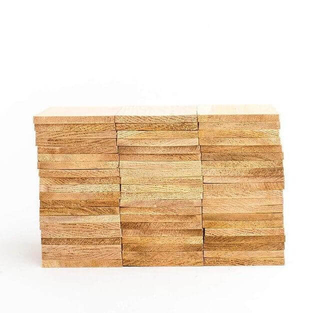 Wildwood Grilling Chef Pack 3.5” x 5” 50-Pack Western Red Cedar Grilling Planks for Appetizers, Seafood & Individual Portions
