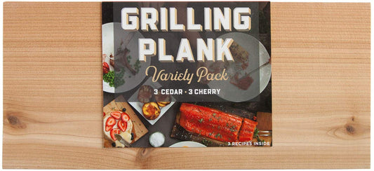 Cedar & Cherry Grilling Plank Variety 6 Pack