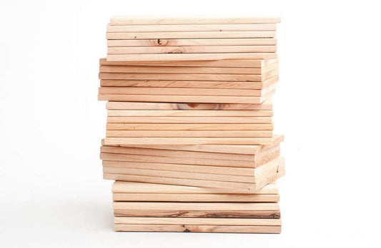 cedar alder maple hickory cherry wood smoke grilling plank 30-pack
