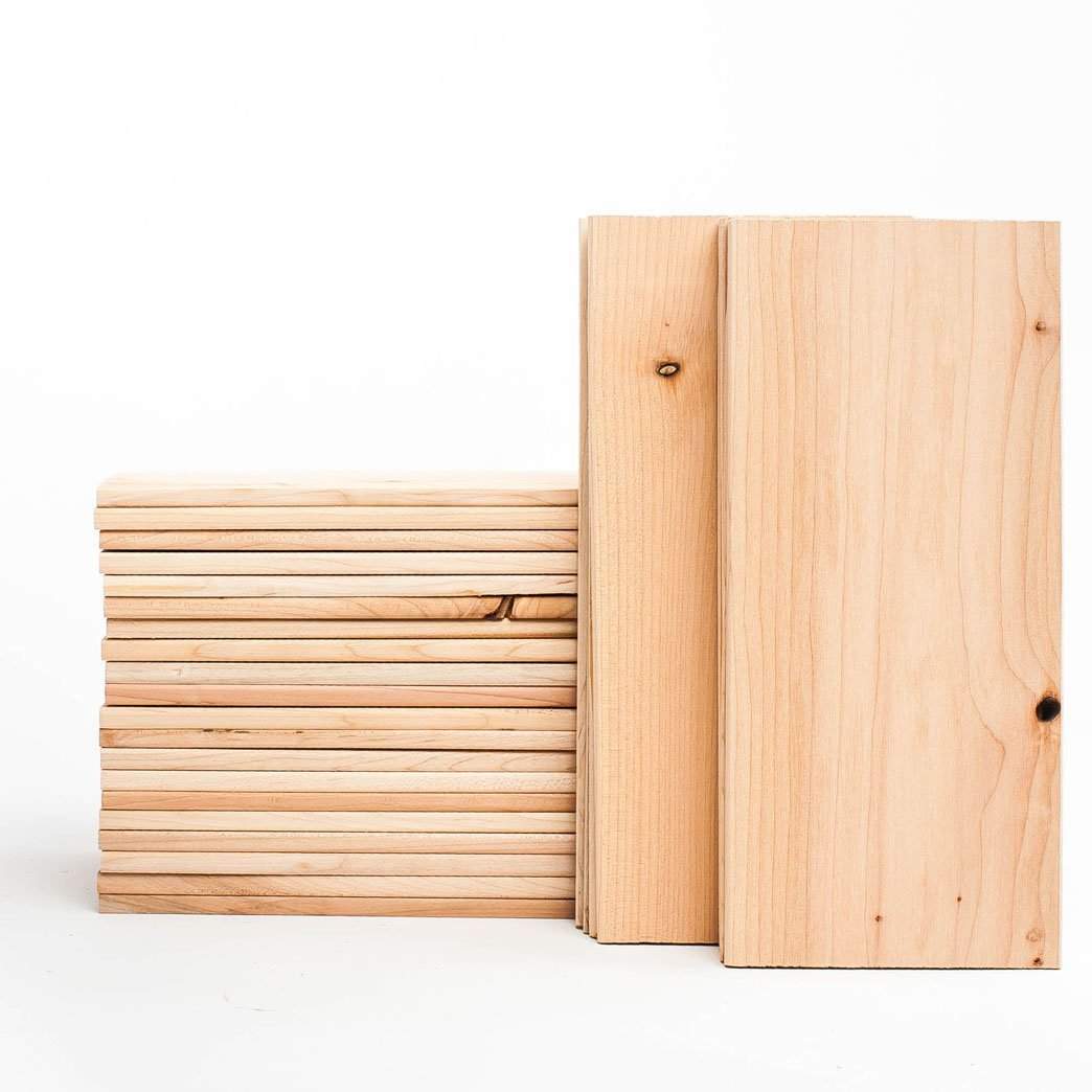 maple grilling plank 30 pack bbq wood smoke