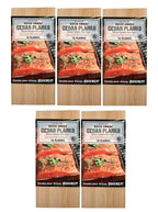 50-Pack of 5x11" Quick Soak Cedar Grilling Planks