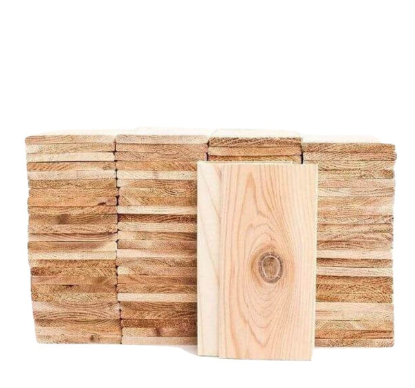 Chef Pack Cedar Grilling Planks 100 Pack 38.99 Free S&H
