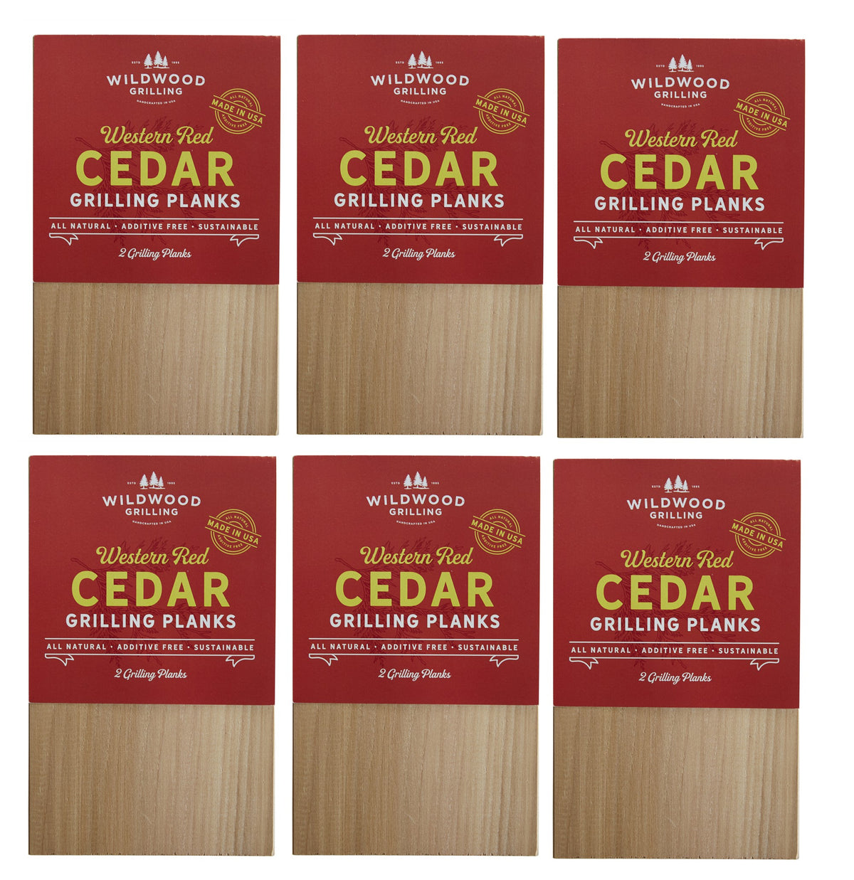 Great Stocking Stuffers! 5x8" Cedar Value 12 Pack